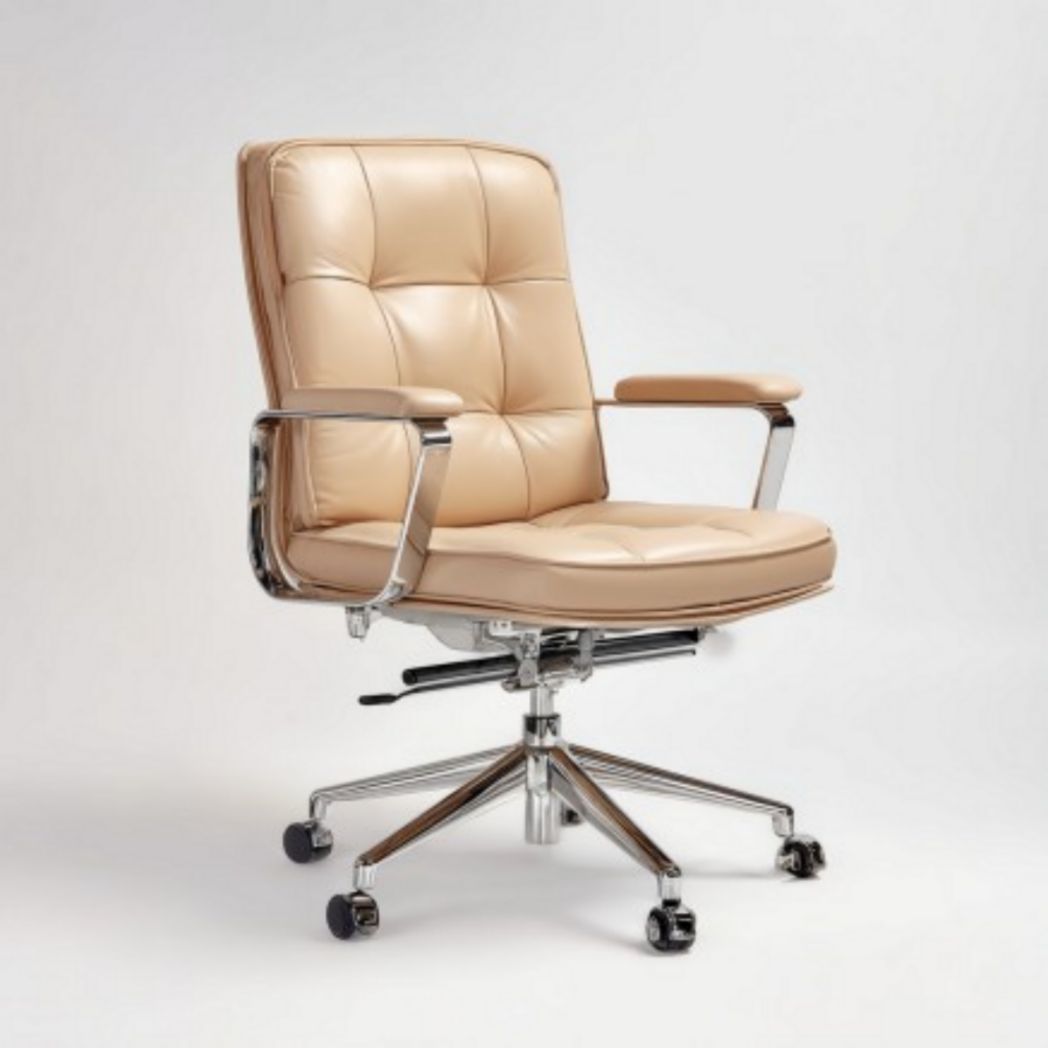Bureauchair van kunstleer voor kantoor - 60 x 60 x 100