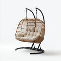 Hangstoel van rotan voor binnen- en buitenshuis - 120 x 80 x 100
