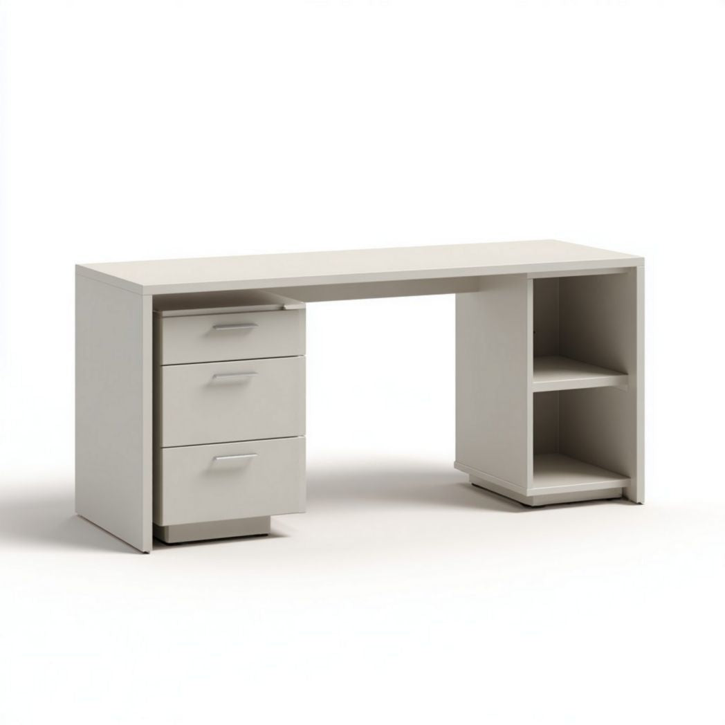 Bureau van spaanplaat voor kantoor of studeerkamer - 120 x 60 x 75
