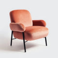 Fauteuil van stof voor de woonkamer - 80 x 80 x 85